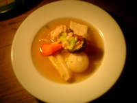 chickenball soup